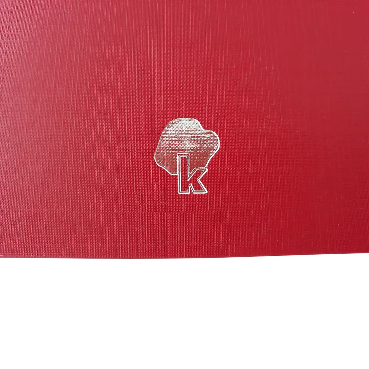 TECHMAKRO TABLA DE CARTON FORRADA DE PVC ROJA CON CLIP pais de origen  4