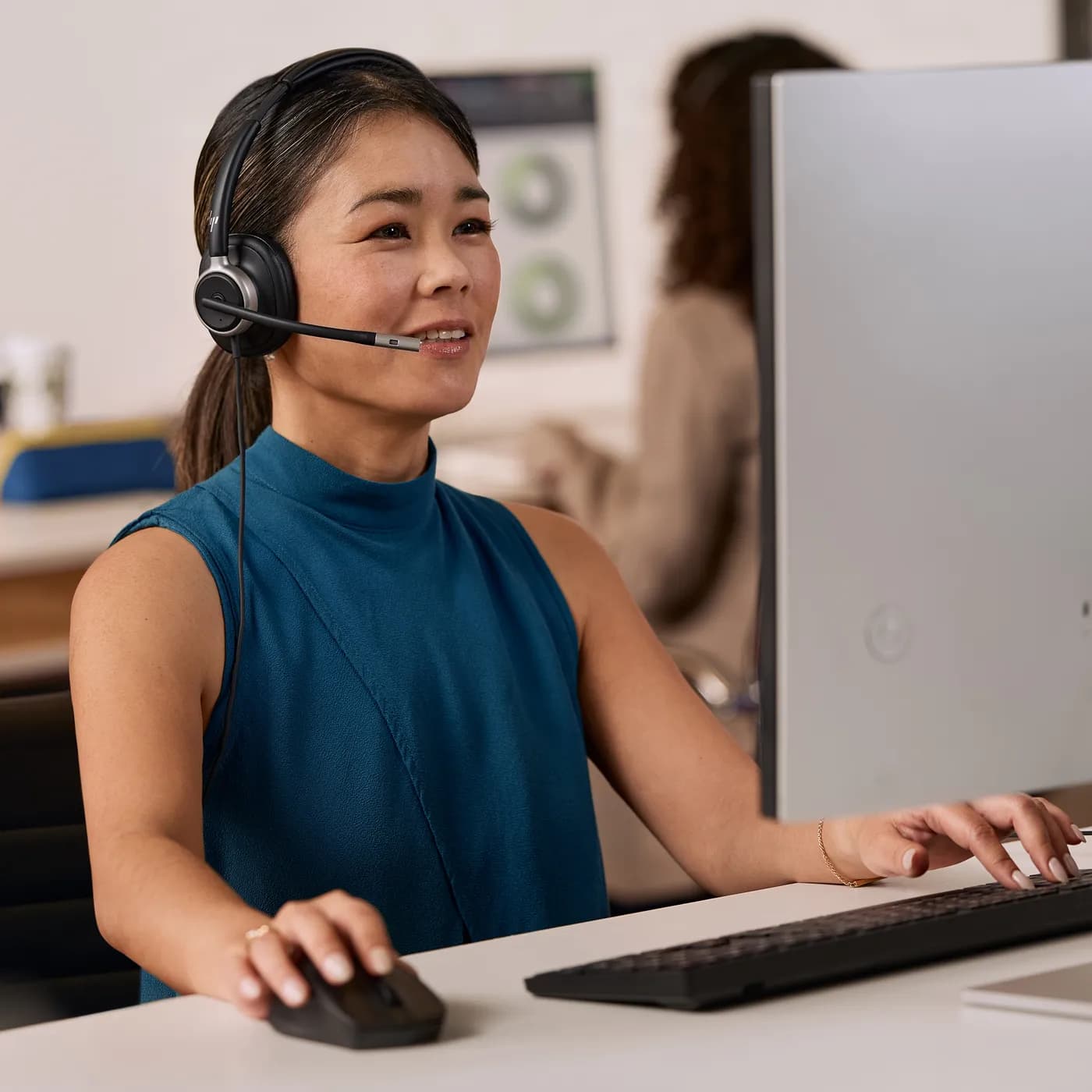 HP Poly Poly Mission 815 Monaural USB Wired H Auriculares Alámbrico Di 10