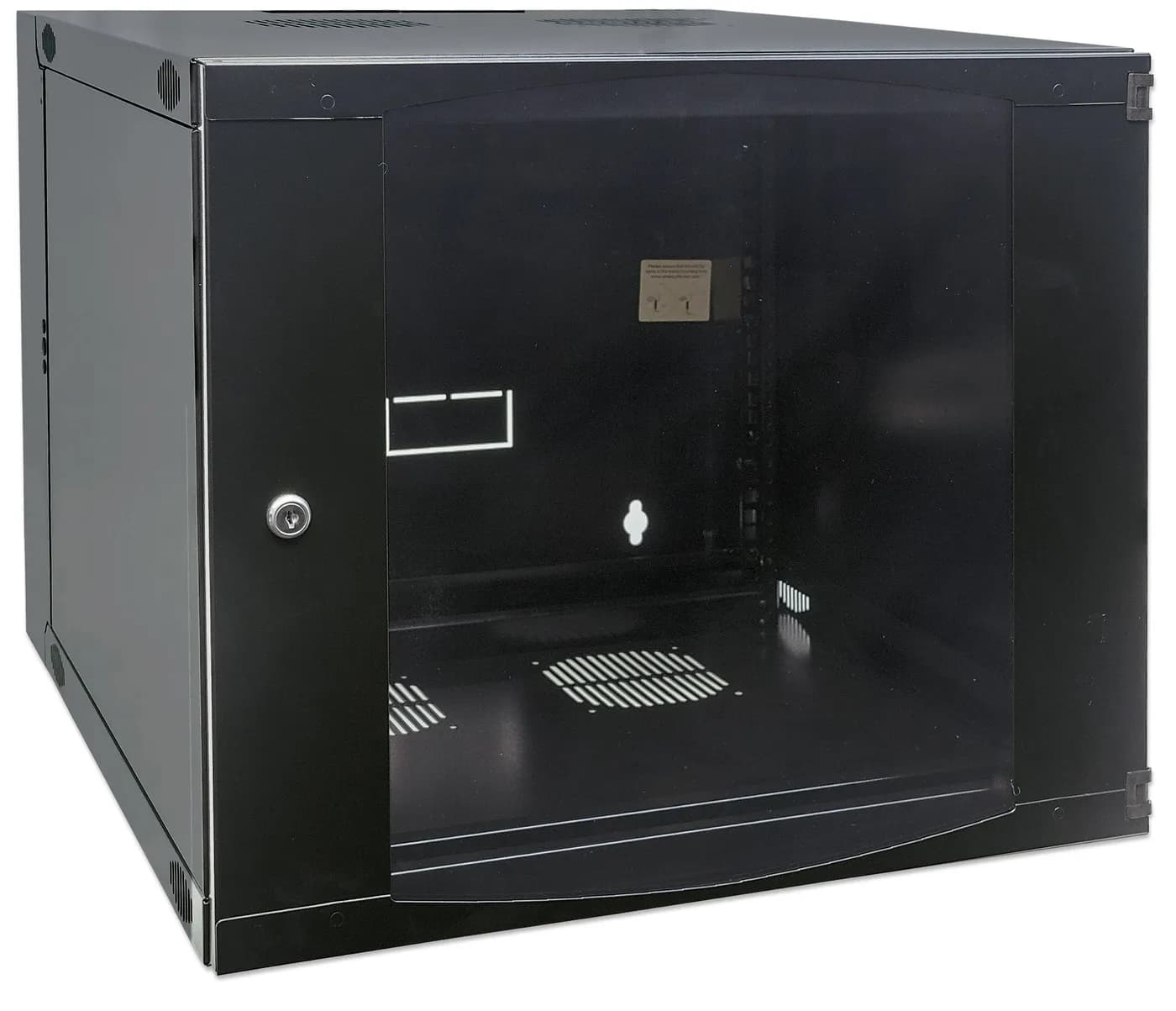 Intellinet 713849 armario rack 9U Bastidor de pared Negro 2