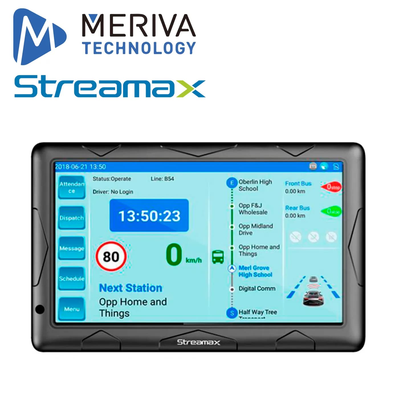 PANTALLA INTERACTIVA STREAMAX MXPAD / 10.1 PULGADAS / CONECTOR DIN 10  2