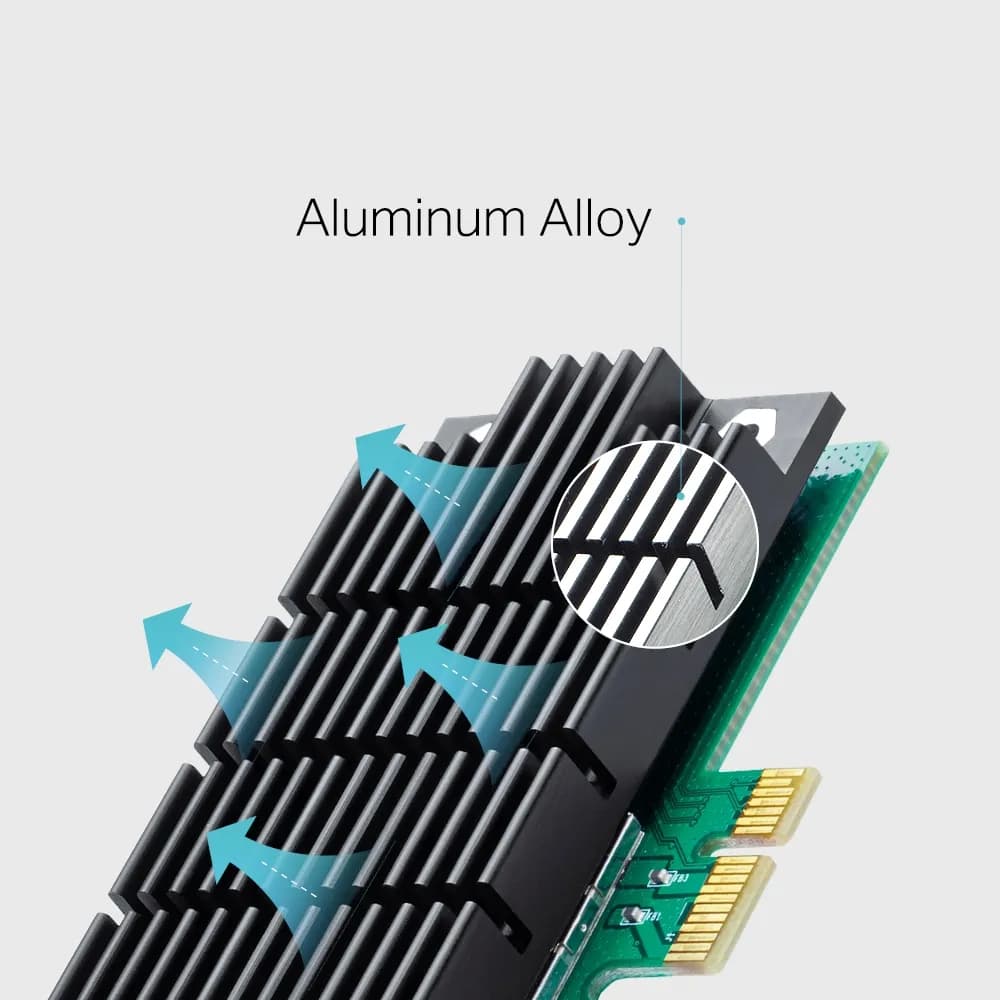 Adaptador PCI Express Wi-Fi / Doble Banda AC1200 / 2.4 y 5 GHz / 2x2 M 2