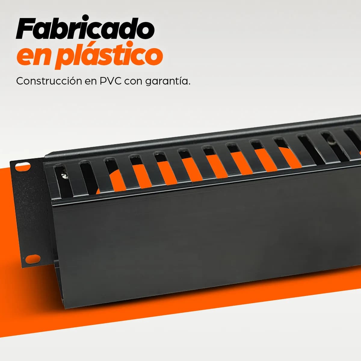 Intellinet Organizador Horizontal 19", 2U, (Plástico) 7