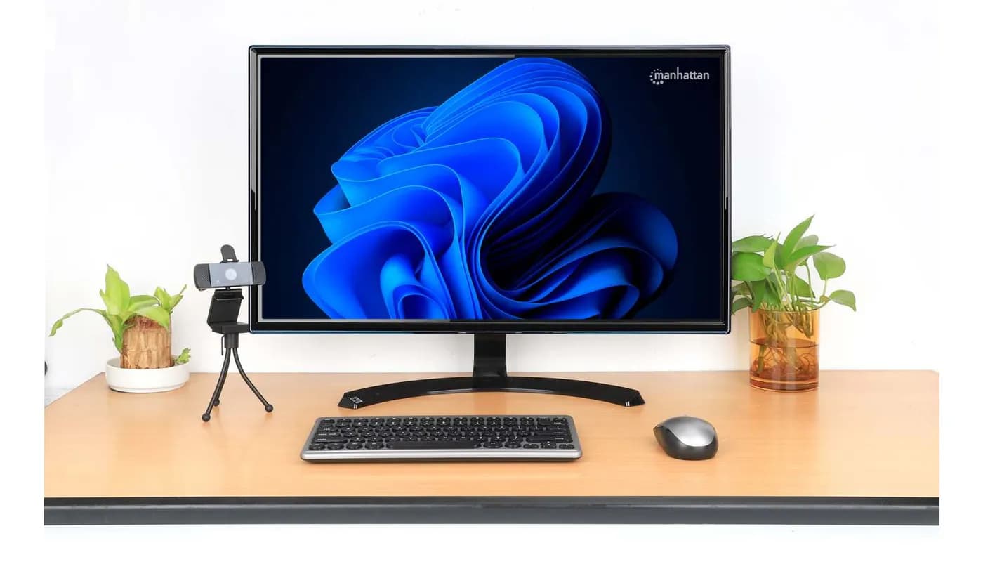 Manhattan Un solo receptor USB-A Nano para ambos, teclado inalámbrico  4
