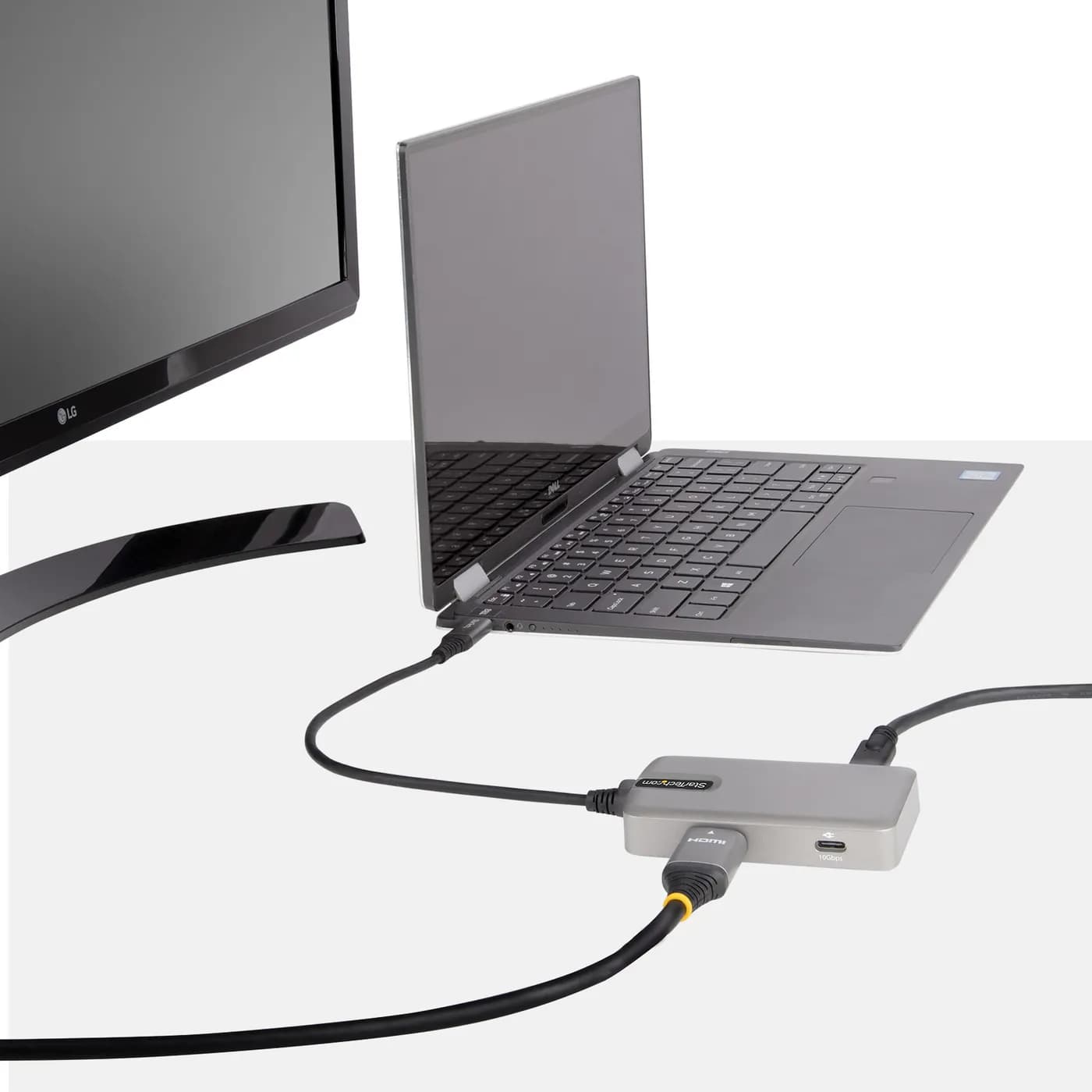 StarTech.com Adaptador Multipuertos USB C - USB-C a HDMI 2.0 4K 60Hz,  9