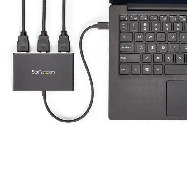 StarTech.com Hub Concentrado MST USB-C a HDMI de 3 Puertos - 4K 30Hz 5