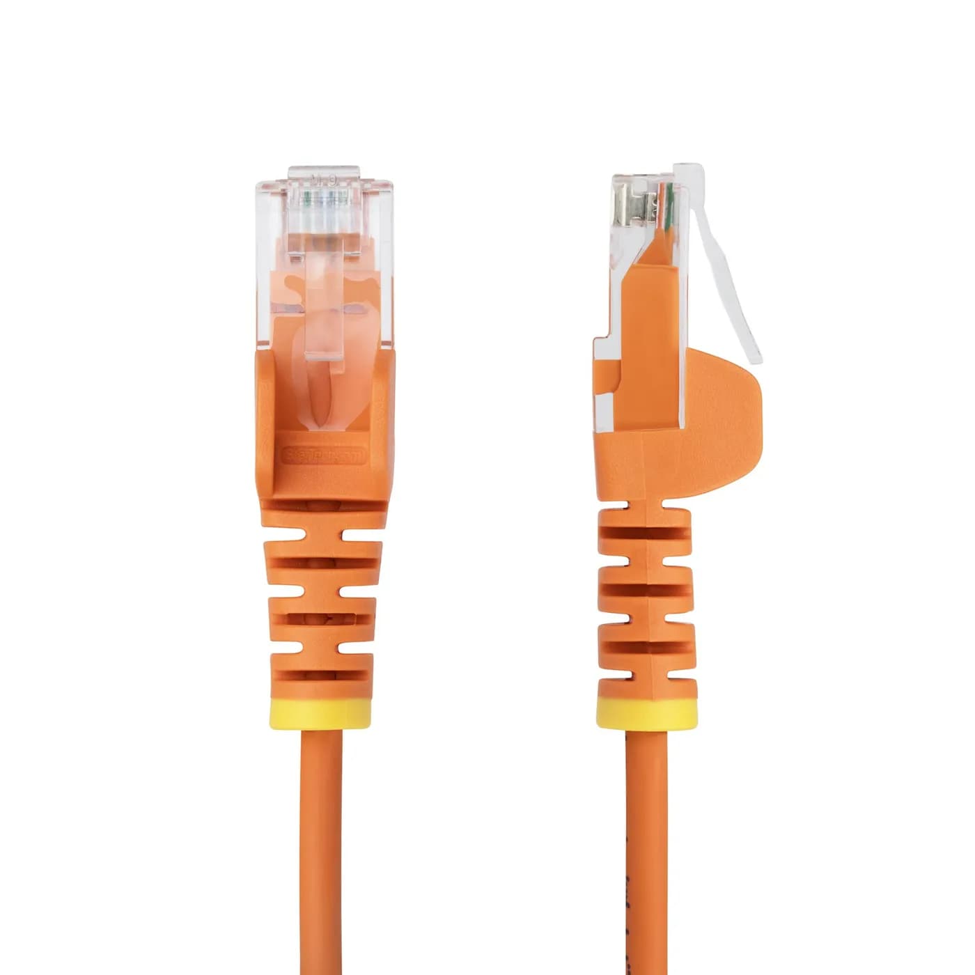 StarTech.com Cable de Red Ethernet CAT6 Delgado sin Enganches Naranja  2