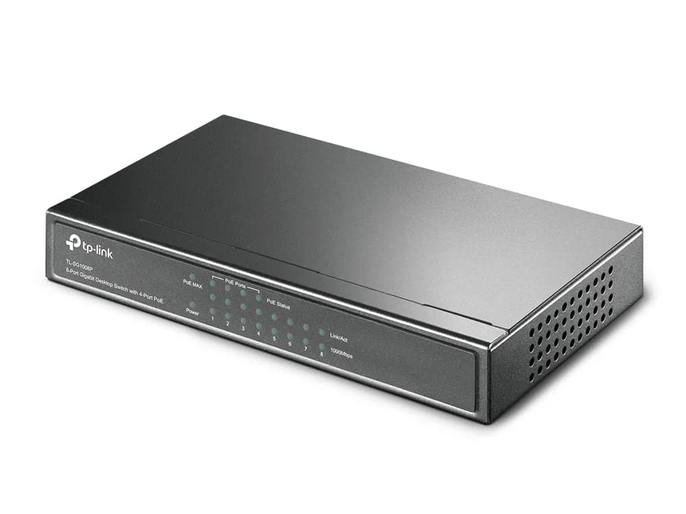 TP-Link TL-SG1008P Gestionado Gigabit Ethernet (10/100/1000) Energía s 3