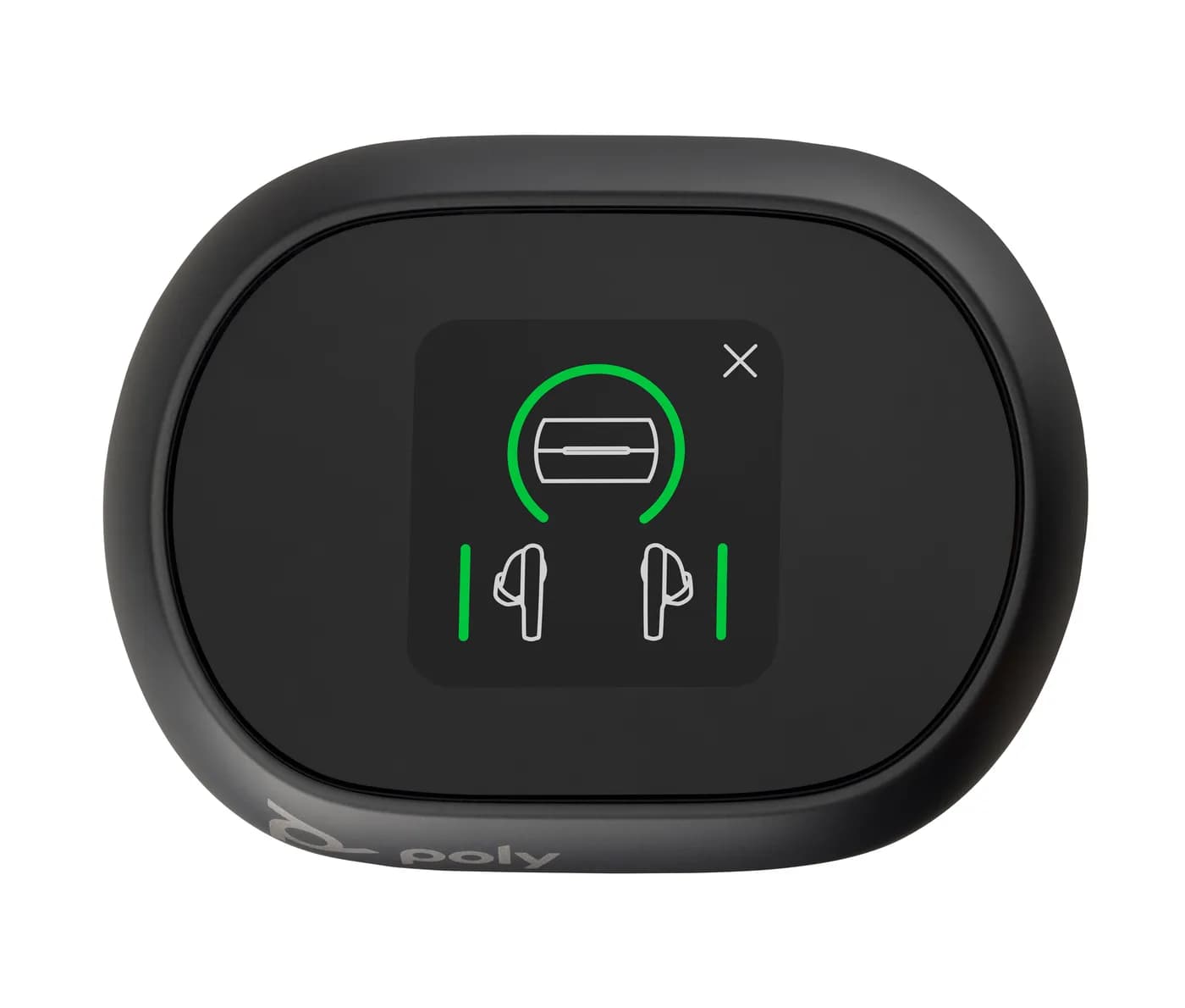 HP Poly Audífonos Poly Voyager Free 60+ UC, negro carbón + adaptador B 7
