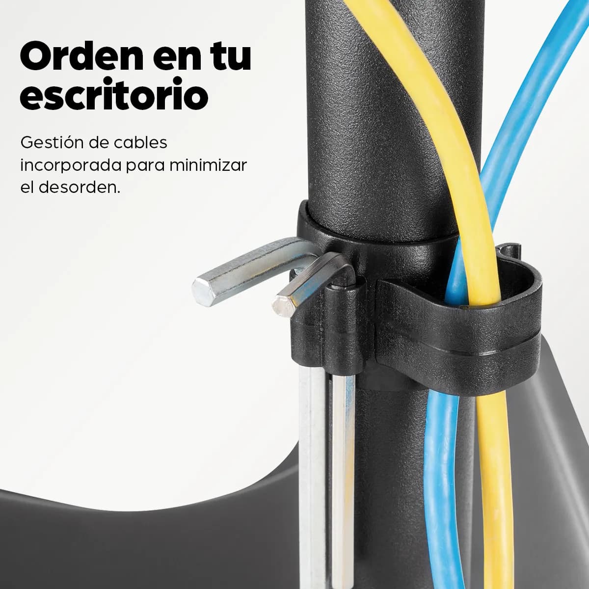 Manhattan 462037 soporte para pantalla plana 68.6 cm (27") Escritorio  9