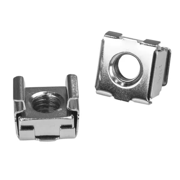 StarTech.com Pack de 100 Tornillos de Montaje y Tuercas Enjauladas M6  3