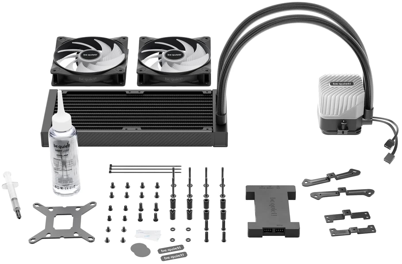 be quiet! LIGHT LOOP 240mm Black Procesador Refrigerador de líquidos t 7