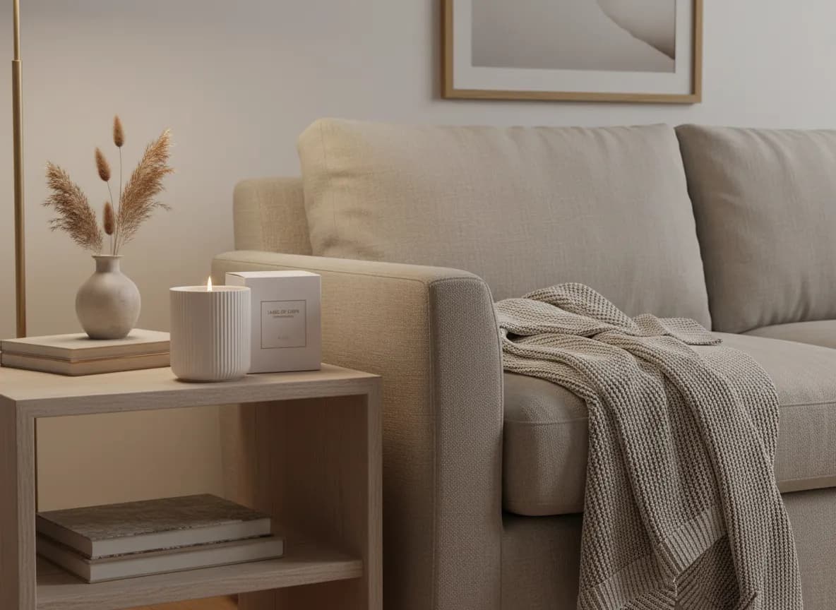 ROURA VELA PORCELANA BLANCA ESTRIADO, LIMA 2