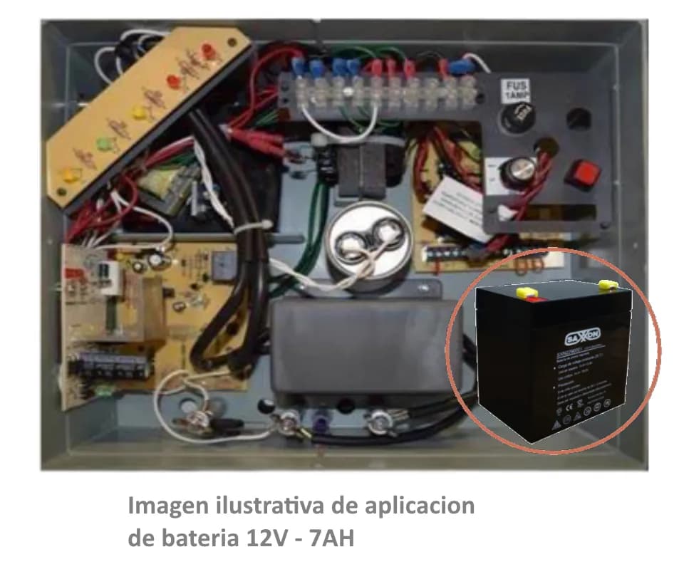 SAXXON CBAT45AH- Bateria de respaldo de 12 volts libre de mantenimient 3