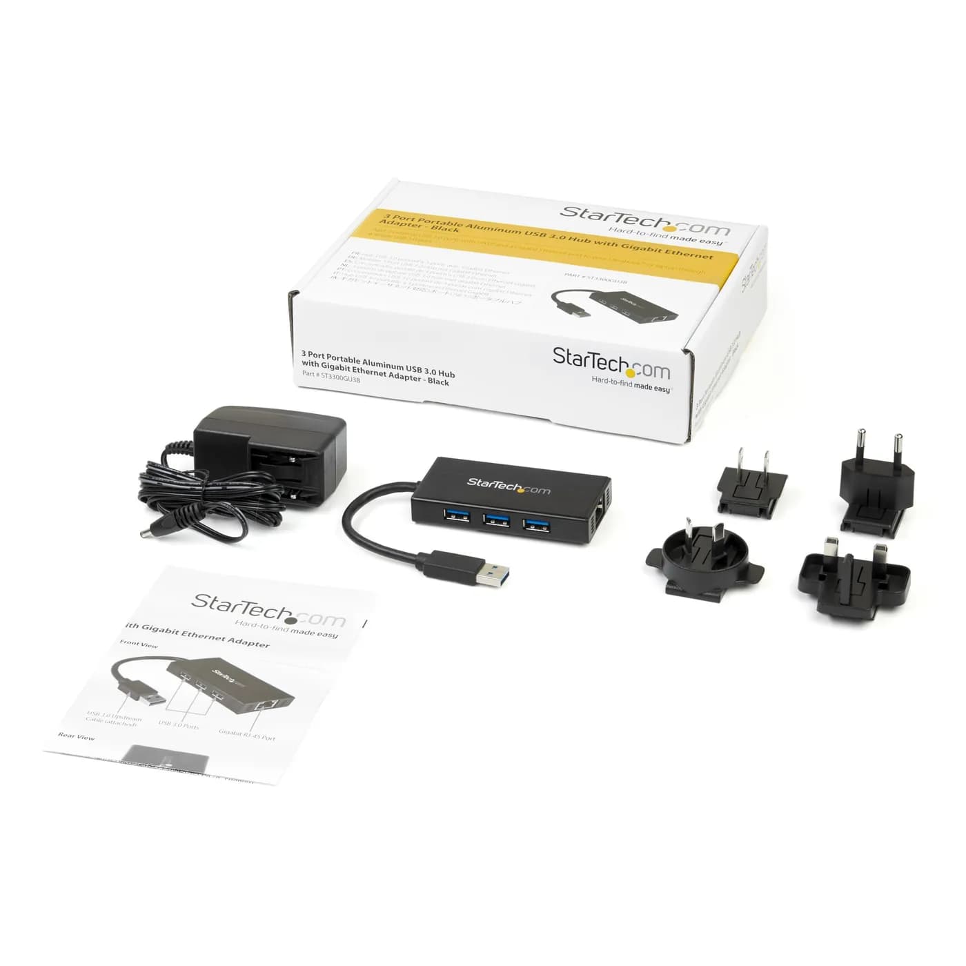 StarTech.com Hub USB 3.0 de Aluminio con Cable - 5Gbps - Concentrador  7