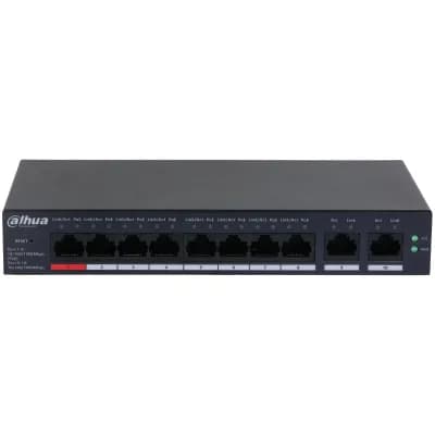 DAHUA DH-CS4010-8GT-110-V2- Switch de 10 Puertos Gigabit / 8 Puertos P 2