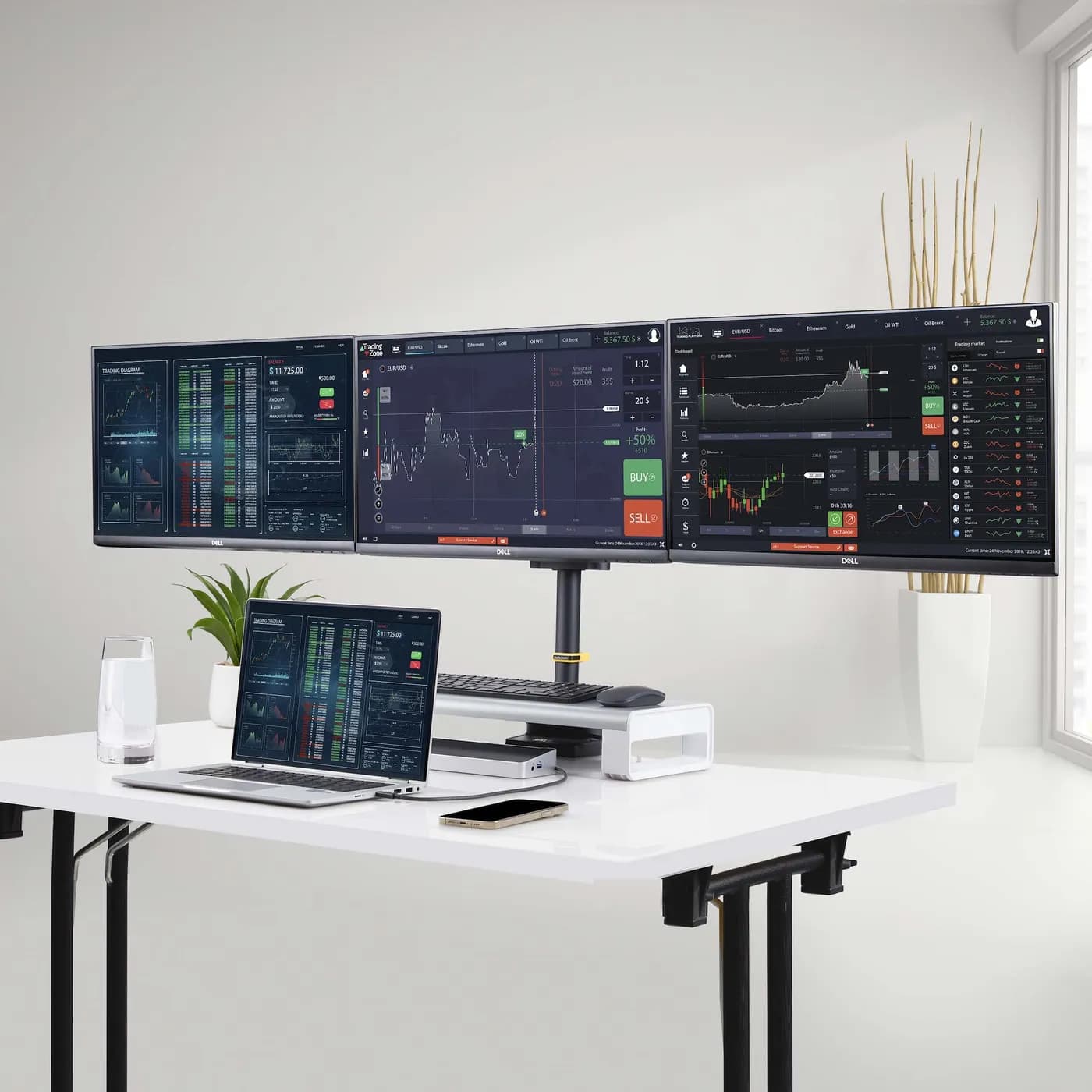 StarTech.com 3MP2AG-MONITOR-ARM soporte para pantalla plana 68.6 cm (2 12