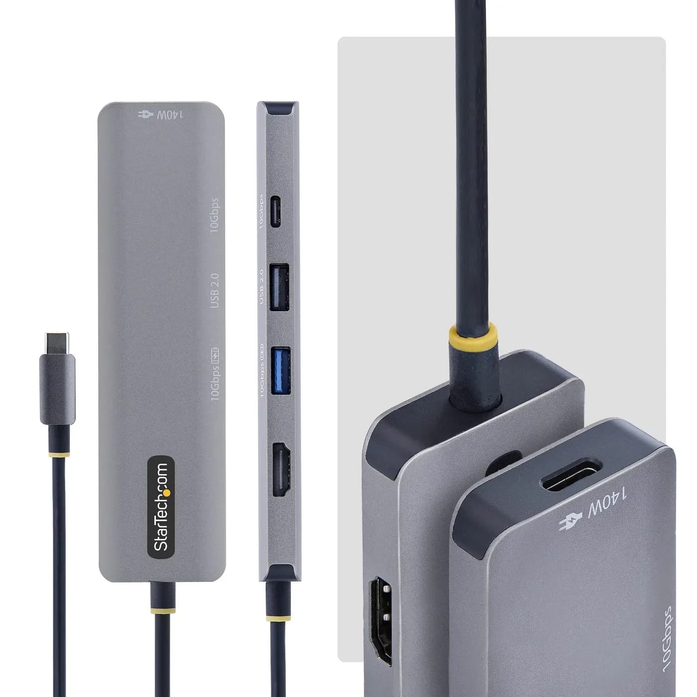 StarTech.com Mini Dock USB-C A HDMI - Adaptador Multipuertos Tipo C -  2