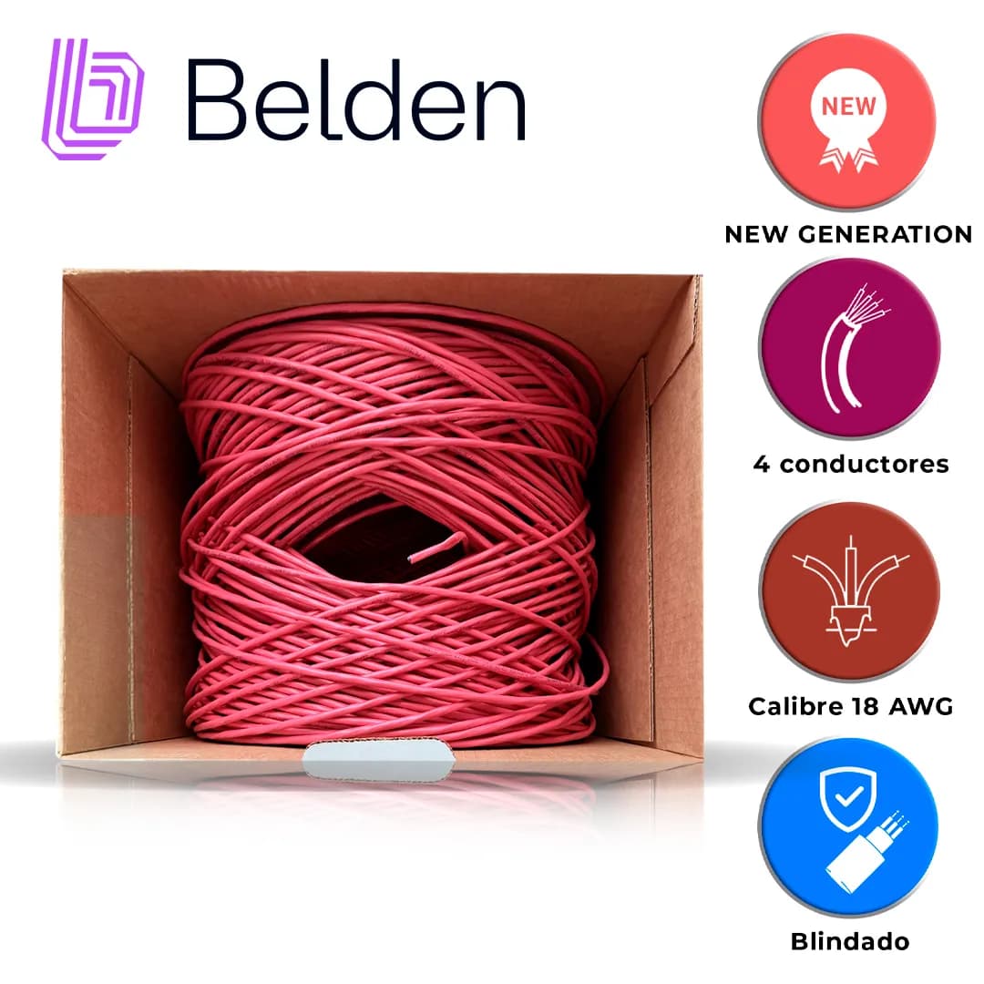 CABLE DE ALARMA CONTRA INCENDIOS BELDEN 5302FL 002U1000 / INTERIOR / R 5