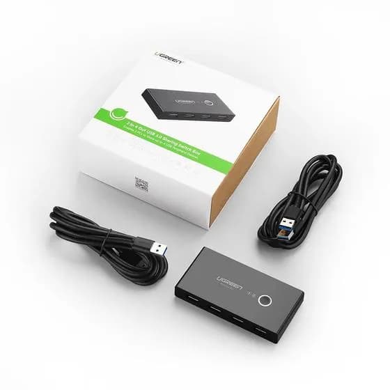 Ugreen 30768 nodo concentrador USB 3.2 Gen 1 (3.1 Gen 1) Type-A 5000 M 2