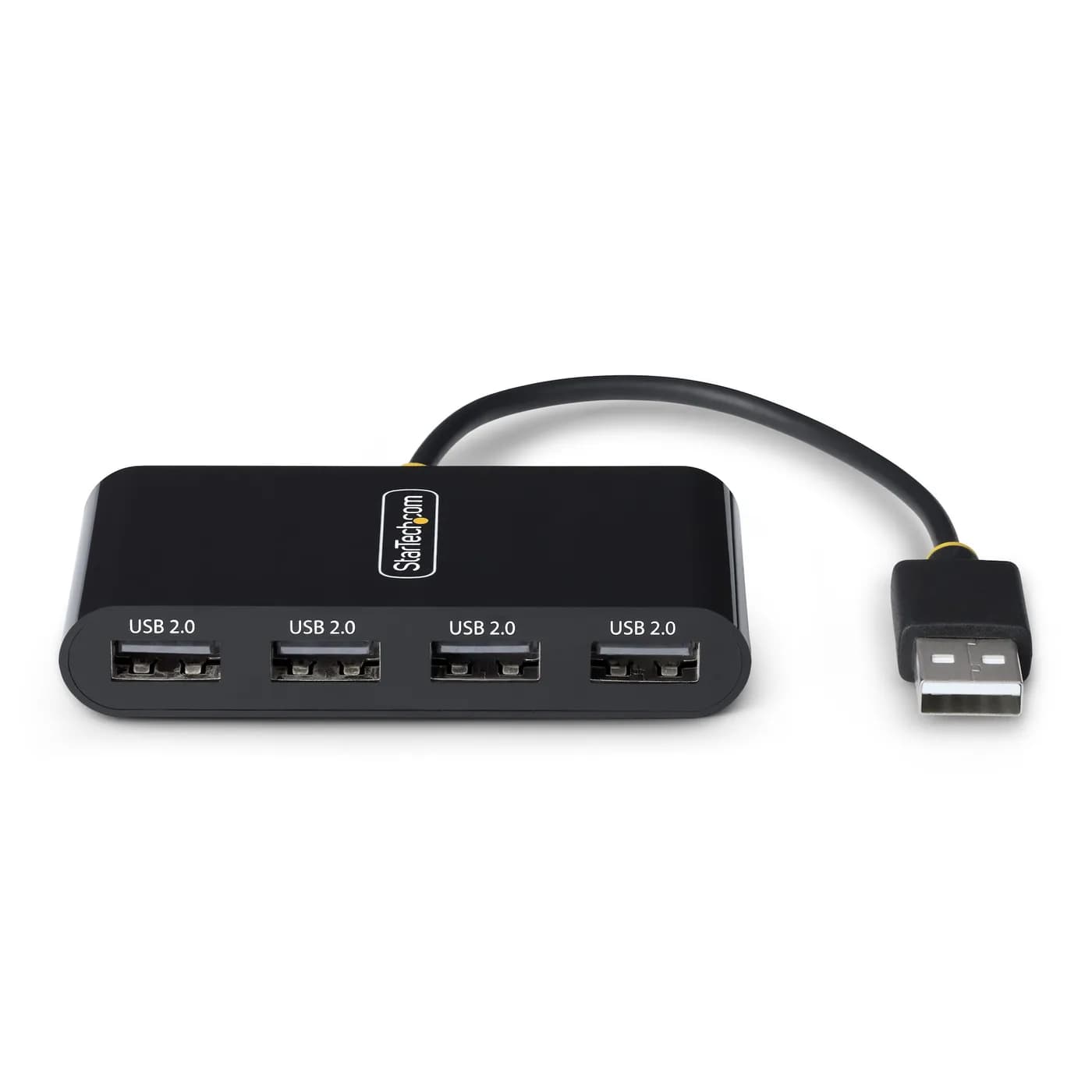 StarTech.com Hub USB 2.0 de 4 Puertos - Hub USB Alimentado por el Bus  3