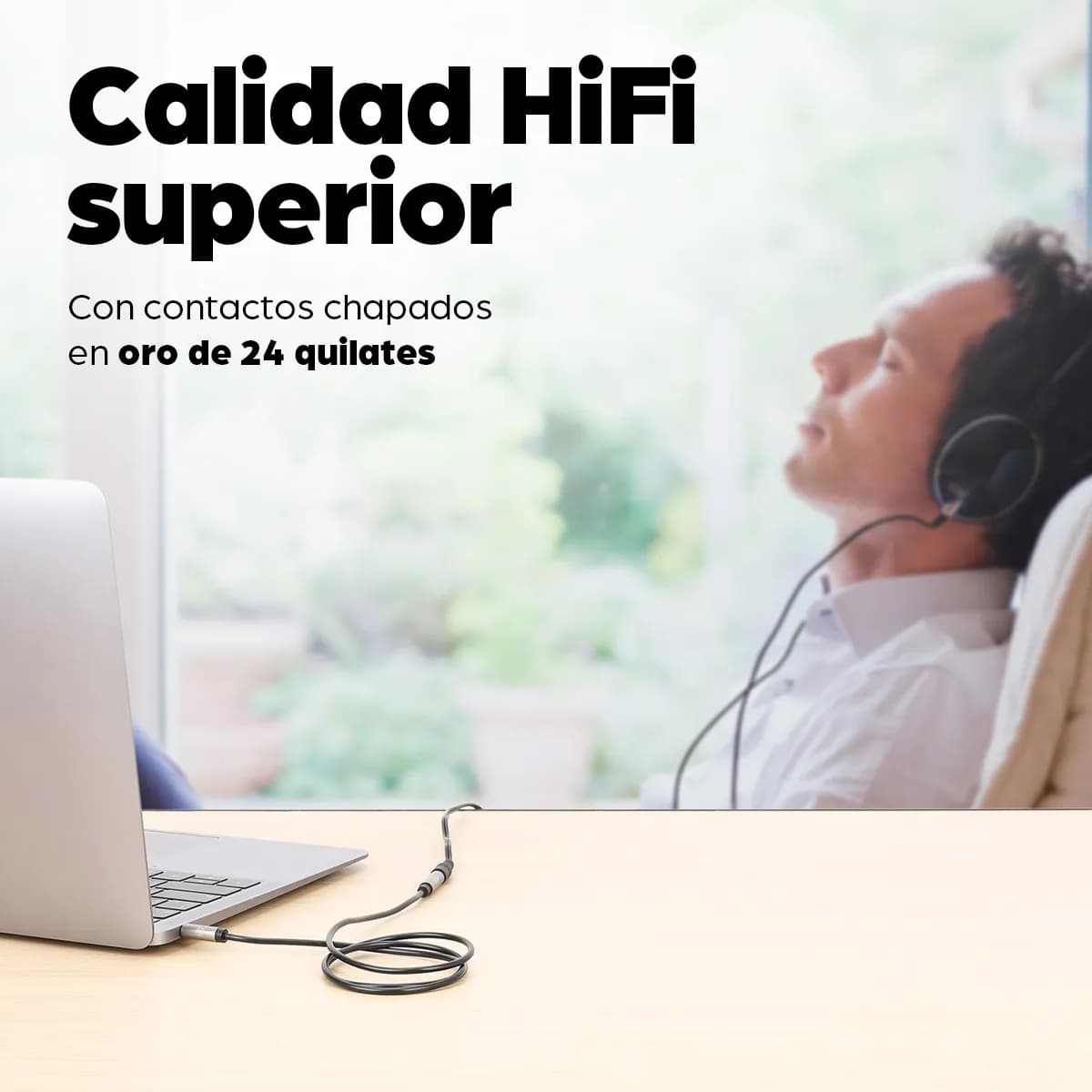 Manhattan Extensión de Cable Auxiliar de Audio Estéreo 7