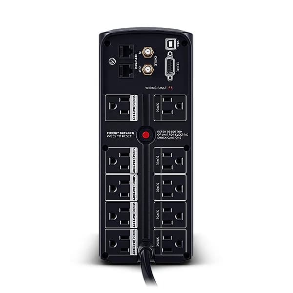 CyberPower LCD CP850AVRLCDA sistema de alimentación ininterrumpida (UP 3