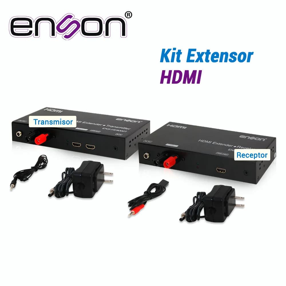 Enson KIT-DE-EXTENSORES-HDMI