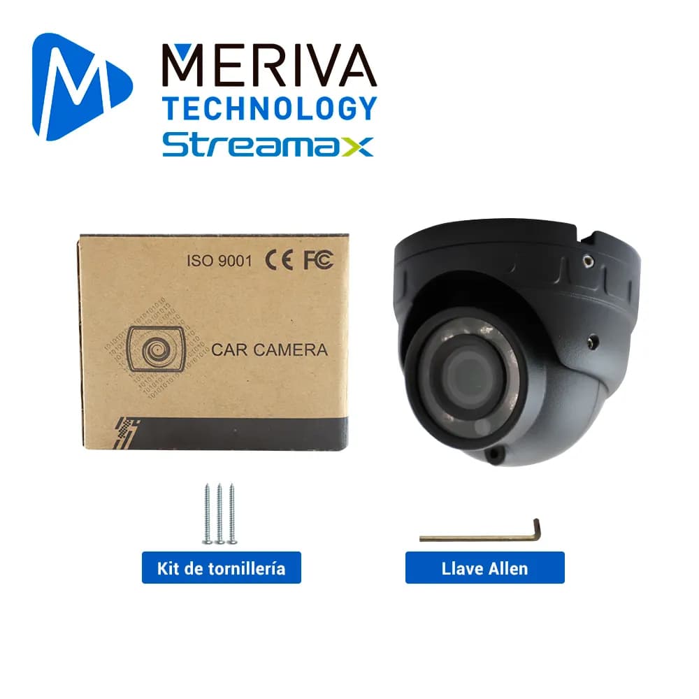 CAMARA MOVIL IP TIPO MINI DOMO MERIVA TECHNOLOGY MC11IP / 1080P-2MP /  4
