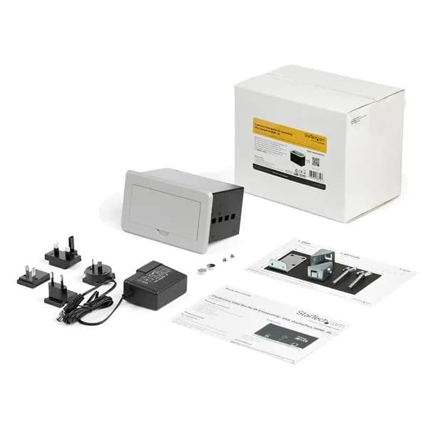 StarTech.com Gabinete de Conectividad de Audio y Video para Mesas de C 6