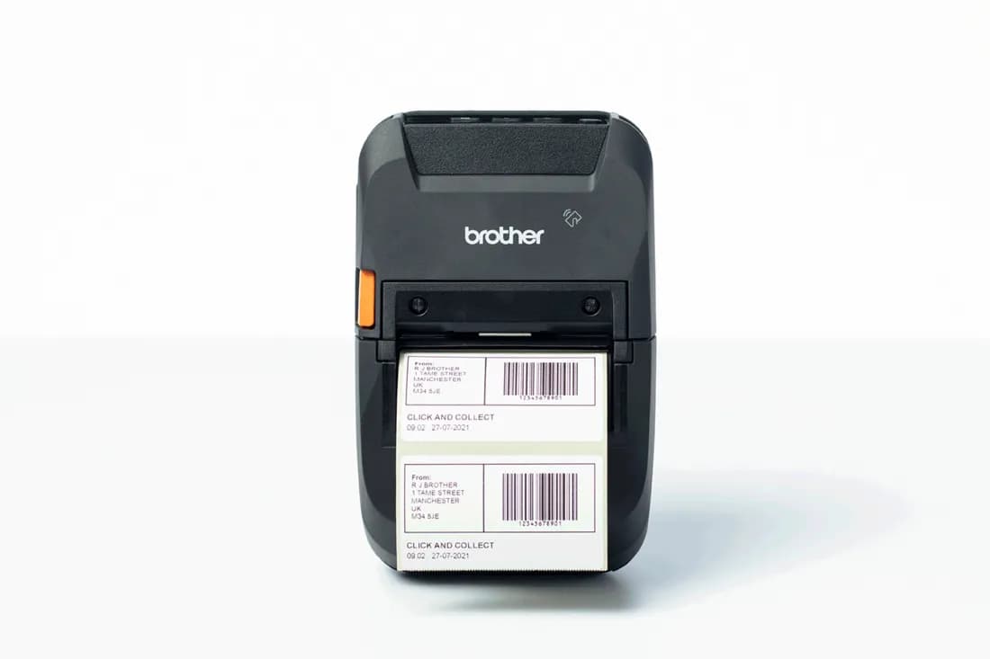 Brother RJ3250WBL impresora de etiquetas Térmica directa 203 x 203 DPI 6