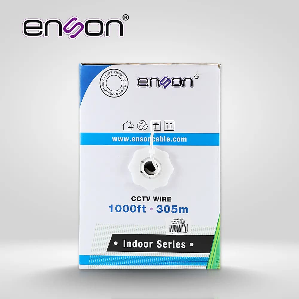 CABLE UTP ENSON 12141W305 4C/24 COLOR BLANCO SERIE PRO-II 100% COBRE I 3