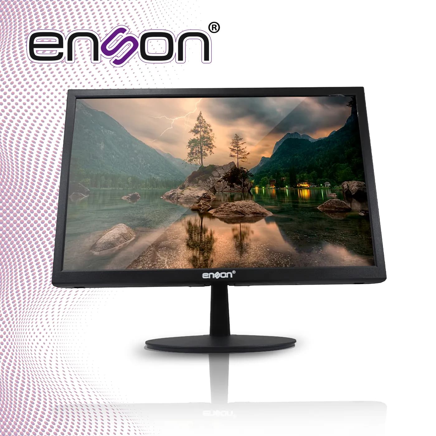 MONITOR LED FULL HD DE ENSON MODELO ENS-MDH19 DE 19 PULGADAS RESOLUCIO 7
