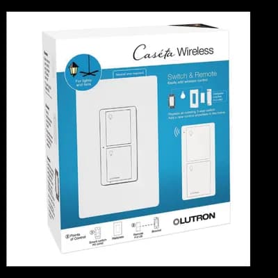 Lutron Caseta Wireless PPKG1WSWH