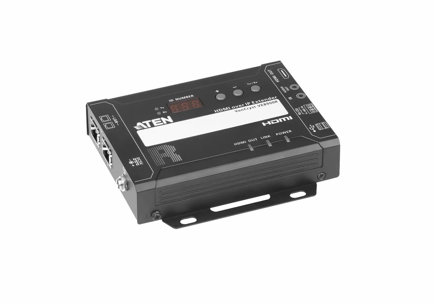 Receptor HDMI sobre IP / 1080p / 100m (328 pies) / Full HD / Sin PC ni 4