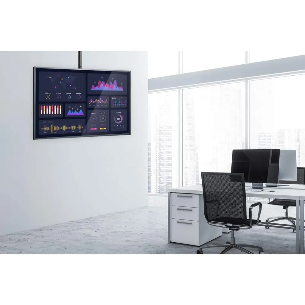 Manhattan Soporte de techo para TV de movimiento completo y ajustable  9