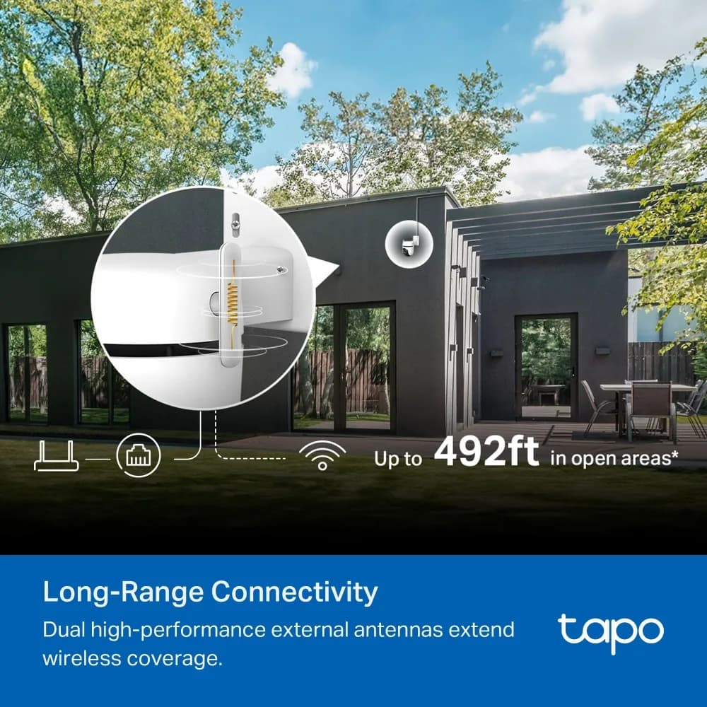 TP-Link TAPO C530WS cámara de vigilancia Torreta Cámara de seguridad I 10