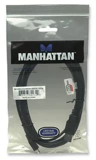 Manhattan 302340 cable USB USB 2.0 3 m USB A Mini-USB B 0.48 Gbit/s Ne 5
