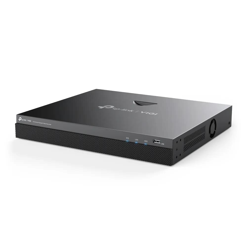 TP-Link VIGI NVR2016H grabadora de vídeo en red (NVR) Negro 2