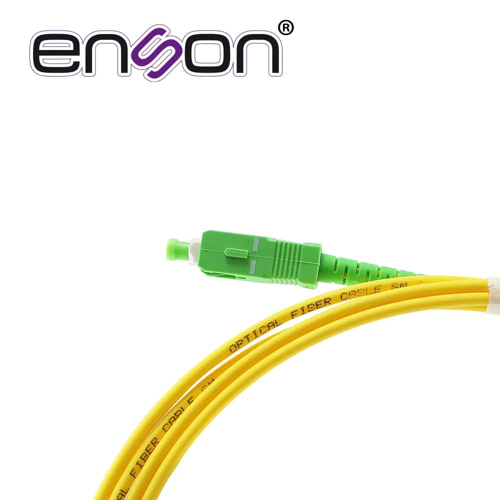 JUMPER DE FIBRA OPTICA ENSON ENS-JUMPSCS FORRO PVC COLOR AMARILLO FLAM 2