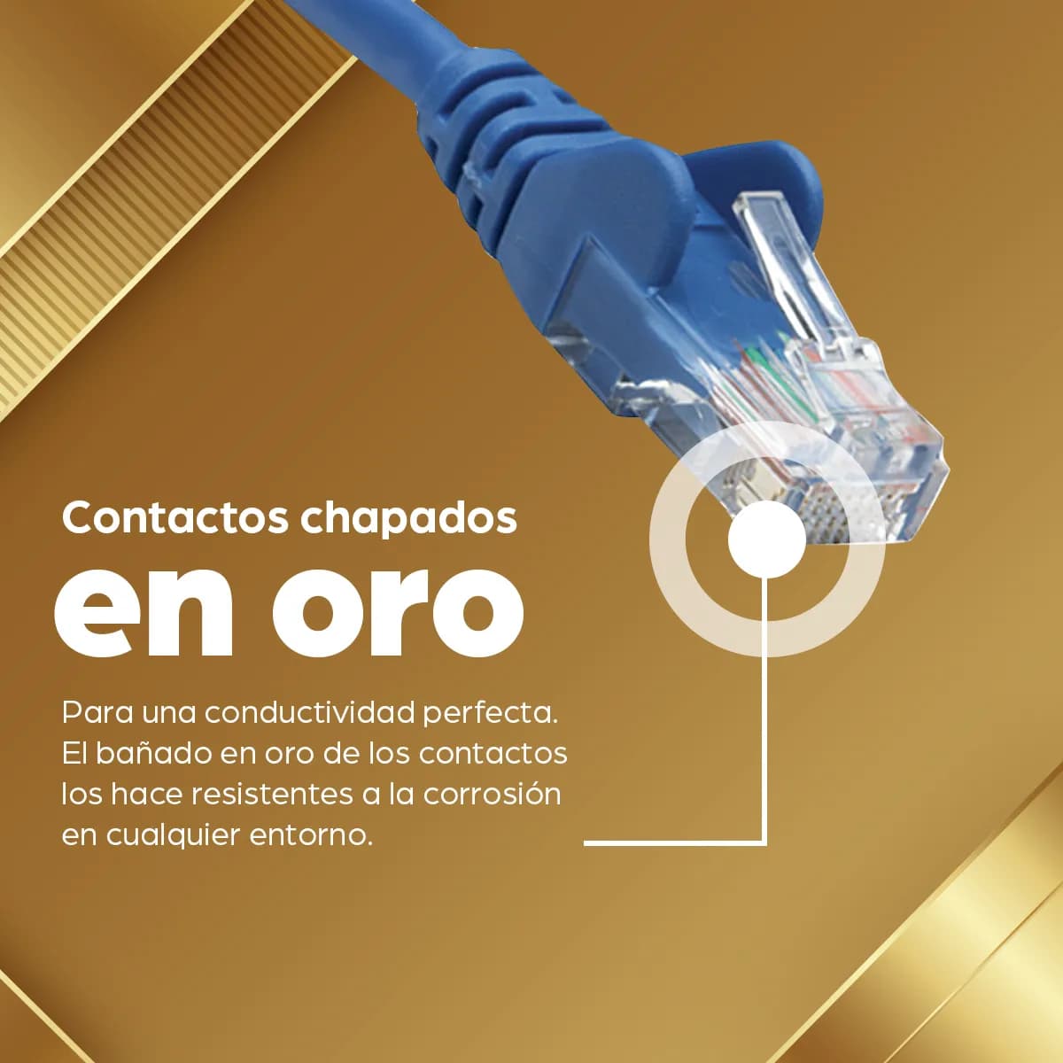 Intellinet Cable de red, Cat6, UTP 8