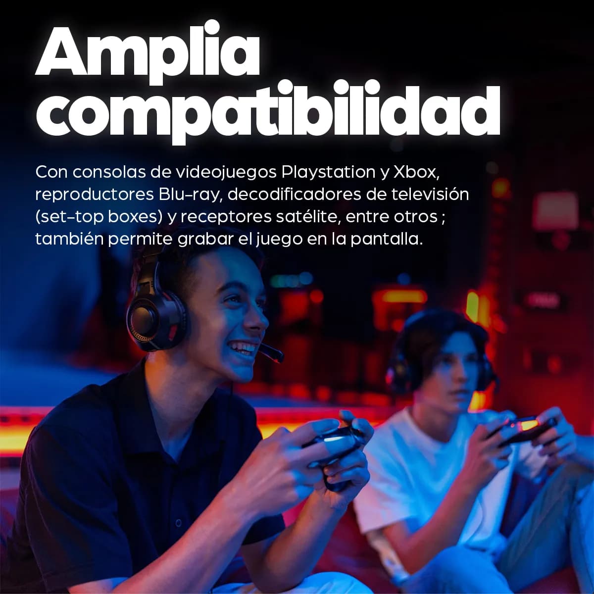 Manhattan 207850 conmutador de vídeo HDMI 6