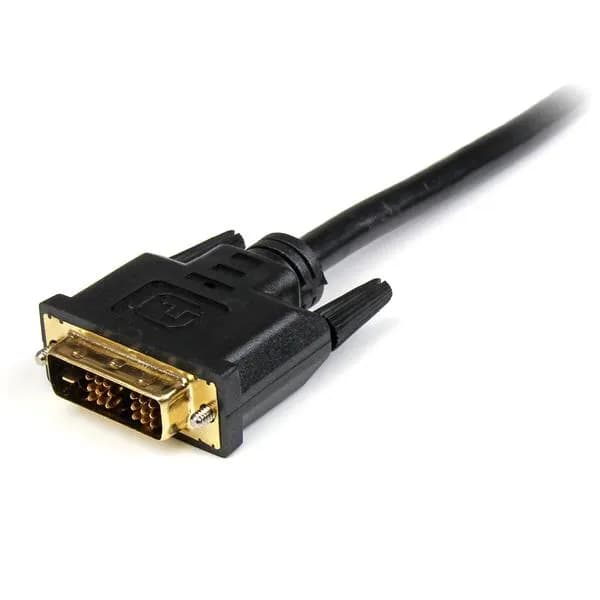 StarTech.com HDDVIMM3M adaptador de cable de vídeo 3 m HDMI DVI-D Negr 2