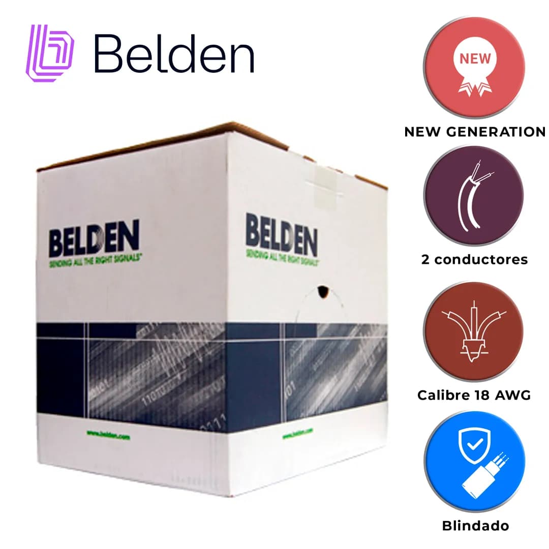 CABLE DE ALARMA CONTRA INCENDIOS BELDEN 5320FL 002U1000 / INTERIOR / R 3