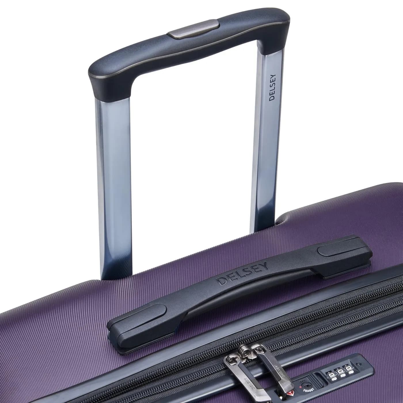 DELSEY MALETA AIR ARMOUR RIGIDA 28 PULG. MORADA 5