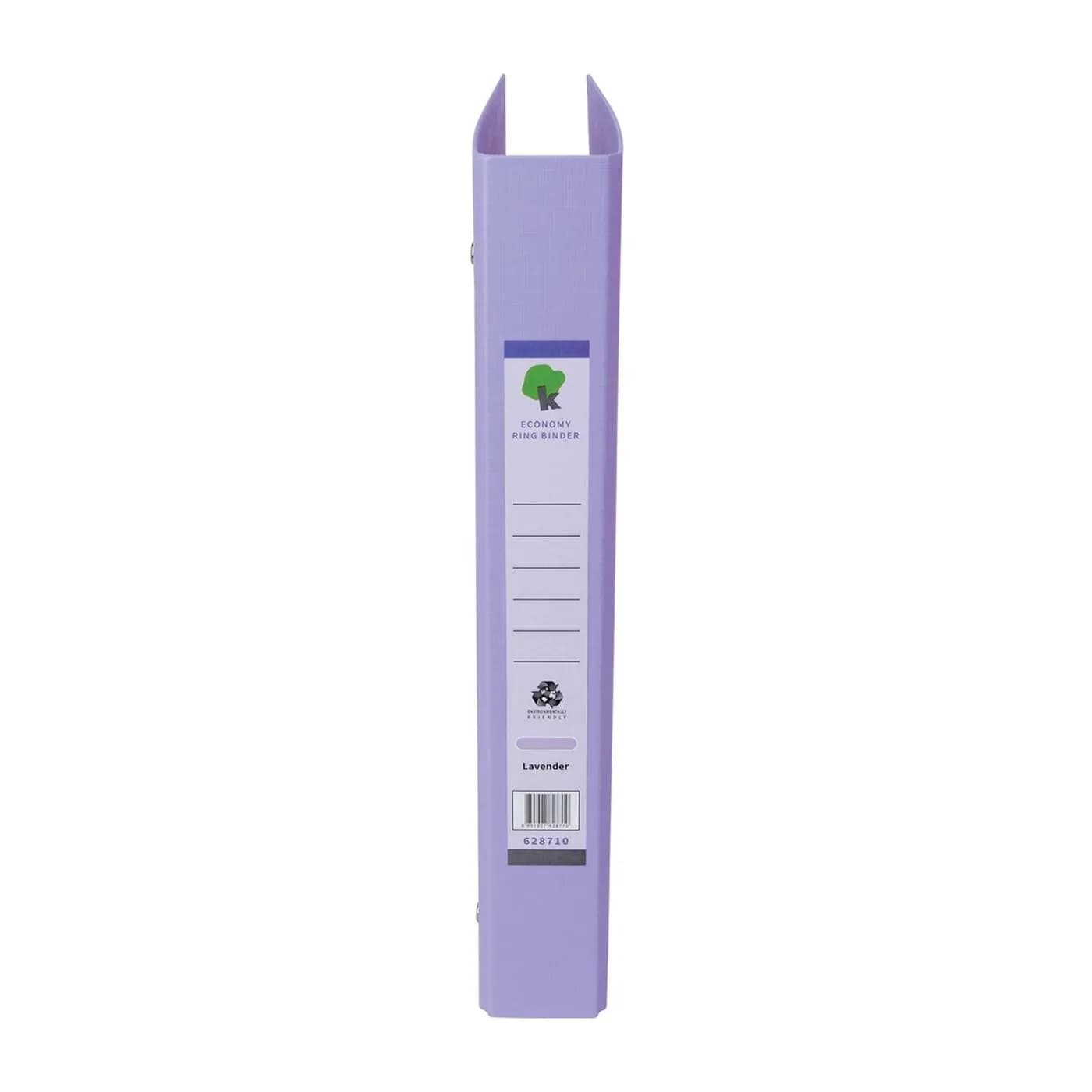 TECHMAKRO CARPETA 1 IN PARA ARCHIVO DE CARTON FORRADO DE PVC, LAVANDA  3
