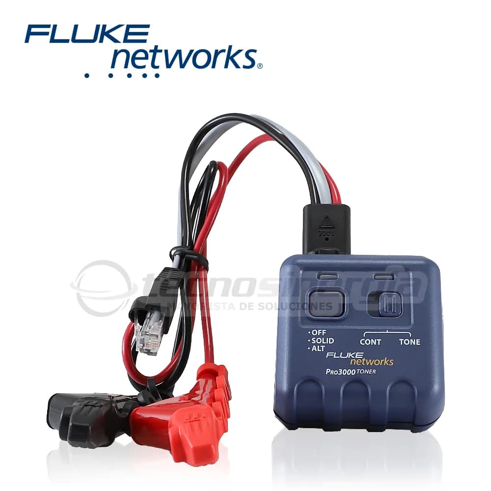 KIT GENERADOR Y DETECTOR DE TONOS FLUKE NETWORKS PRO3000F60-KIT CON FI 3