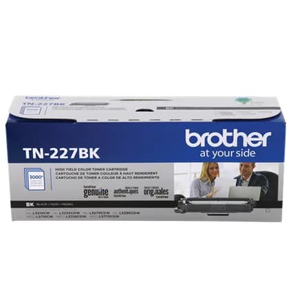 Brother TN-227BK cartucho de tóner 1 pieza(s) Original Negro 5