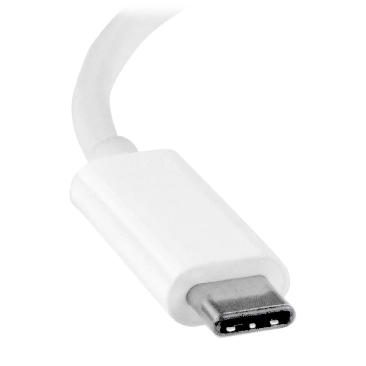 StarTech.com Adaptador Gráfico USB-C a DVI - Blanco 3