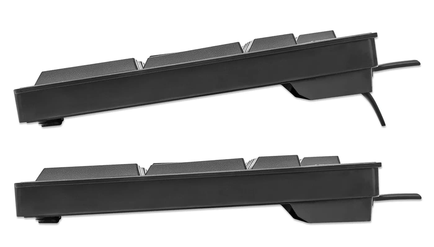 Manhattan 179324 teclado Oficina USB QWERTZ Negro 7