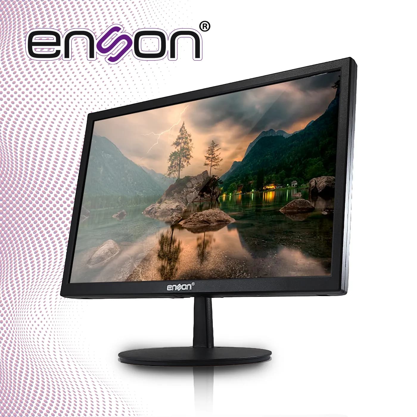 MONITOR LED FULL HD DE ENSON MODELO ENS-MDH19 DE 19 PULGADAS RESOLUCIO 6